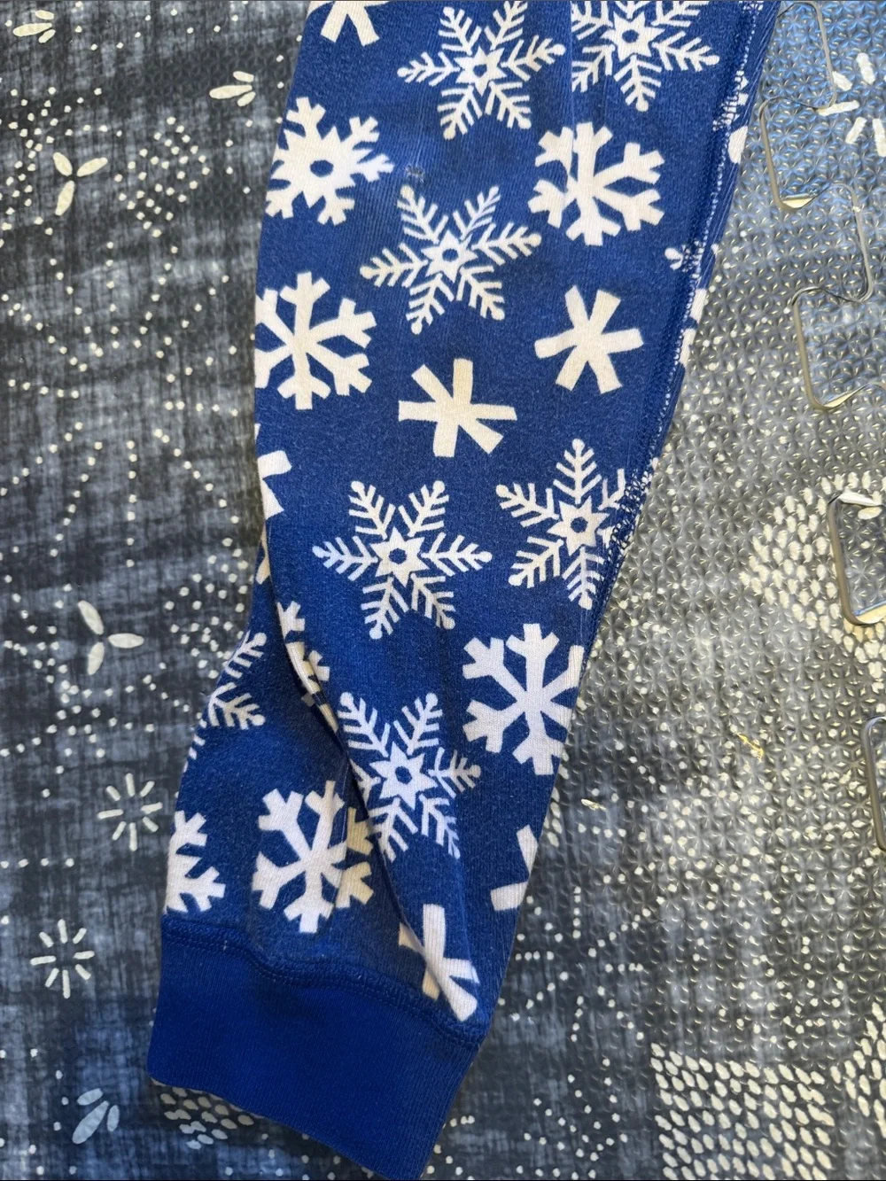 Hanna 6-7 Snow Flake Long Johns